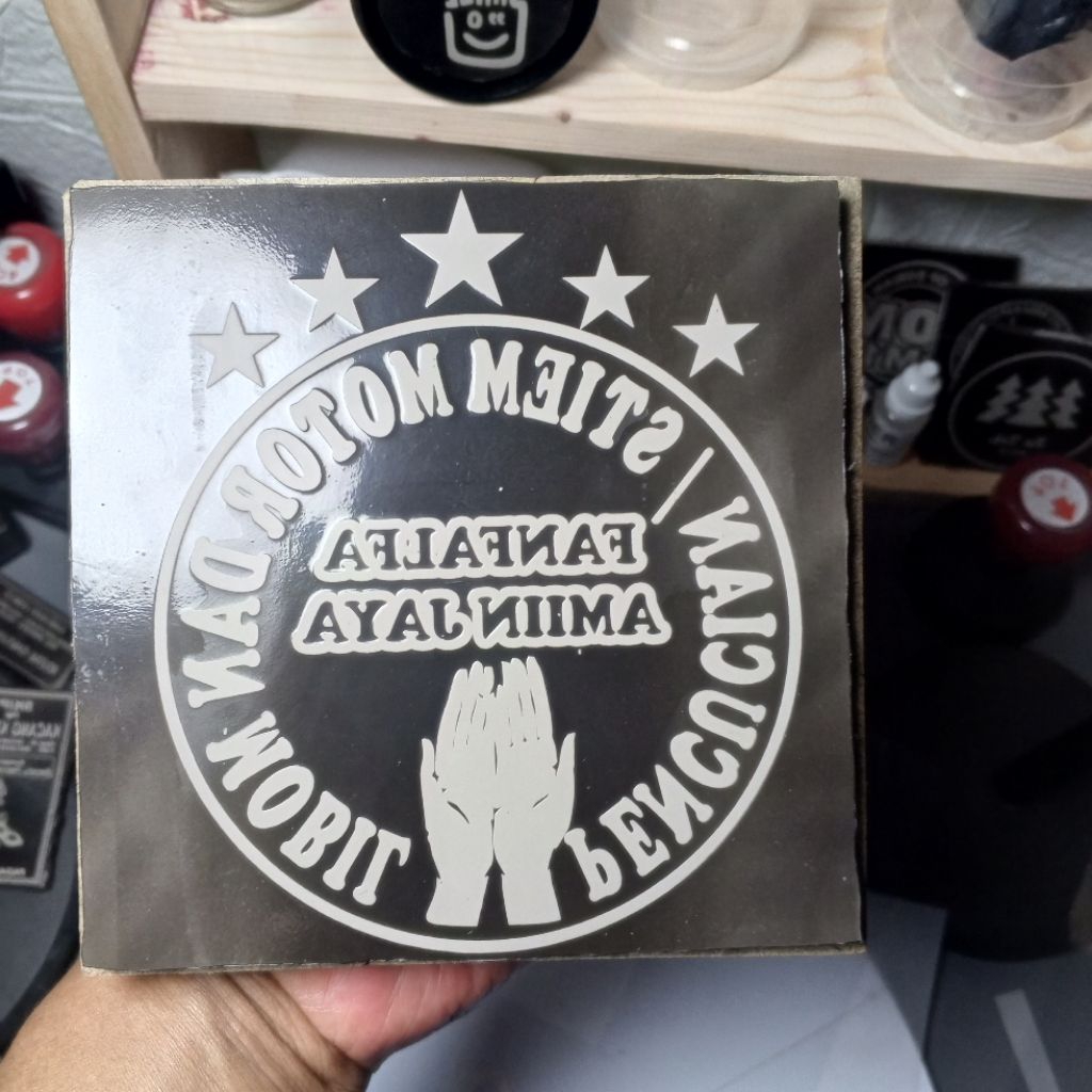 

Stempel jumbo Custome 13x13 cm bonus tinta 40 ml