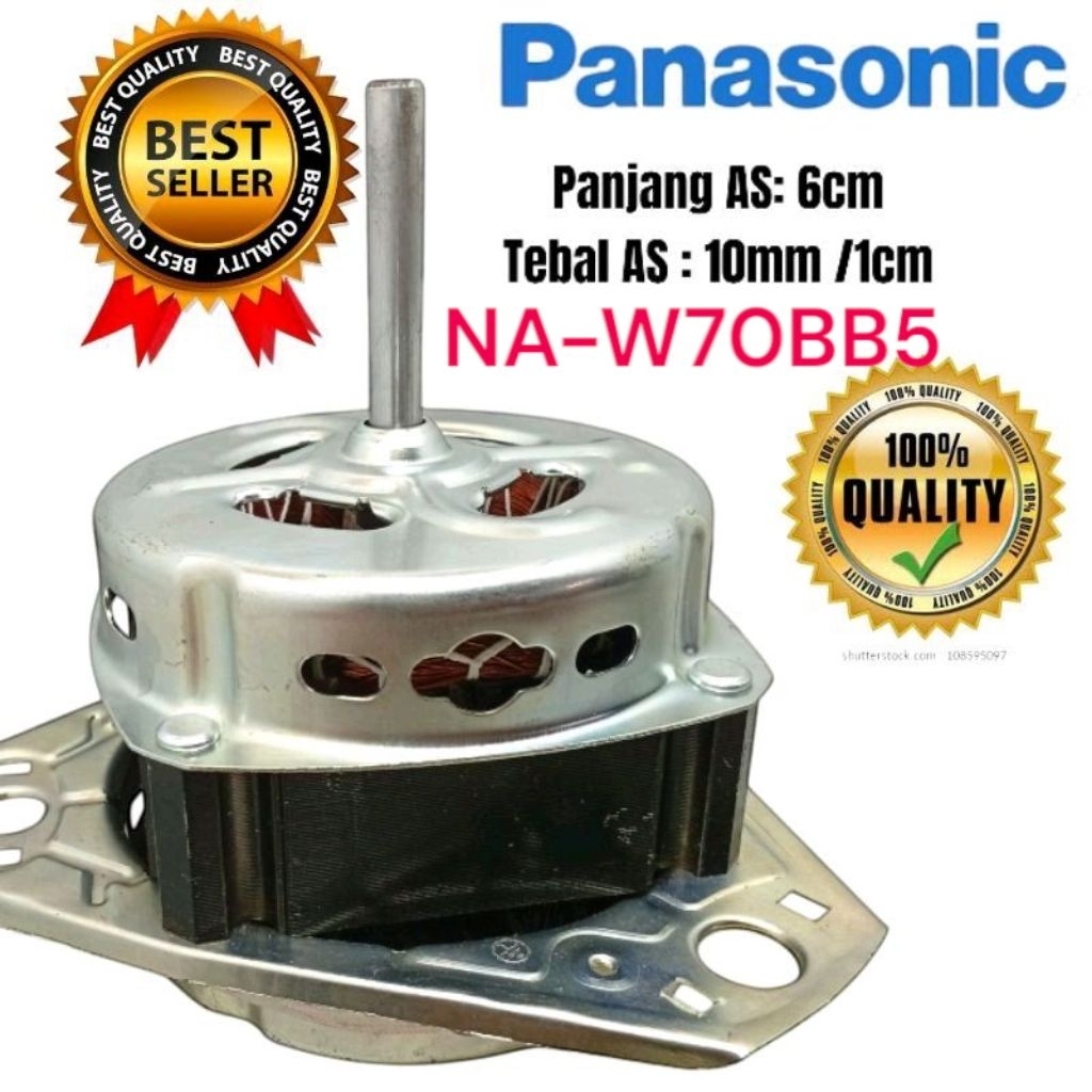 Dinamo Wash Pencuci Mesin Cuci PANASONIC NA-W70BB5 Dinamo Mesin Cuci Panasonic 2 Tabung