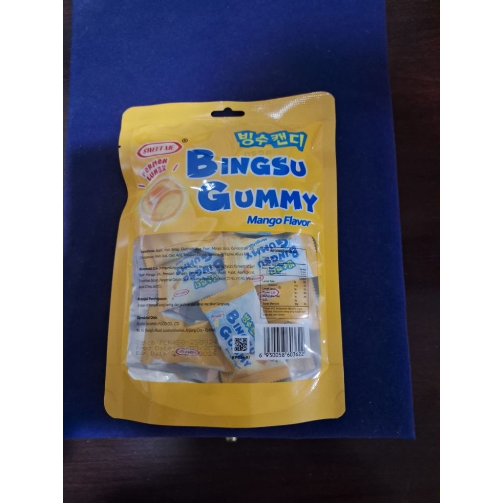 

permen bingsu gummy manggo