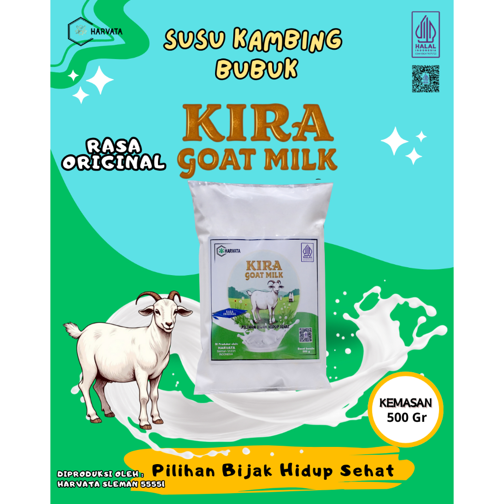 

Susu Kambing Bubuk Original 500 gr