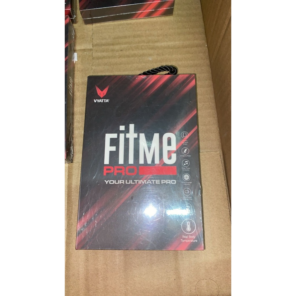 CUCI GUDANG VYATTA Fitme Pro VS Smartwatch - Black