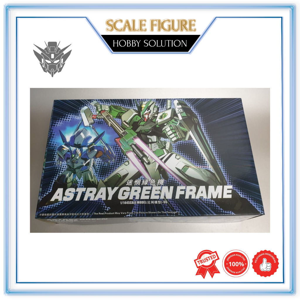 HG 1/144 ASTRAY GREEN FRAME SCALE MODEL FIGHTER 55 DABAN