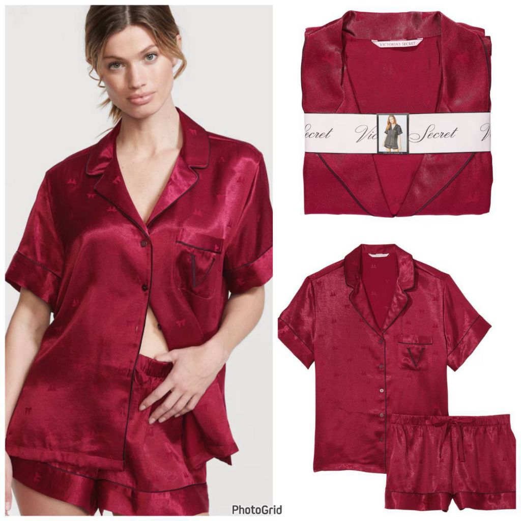 pajamas 1 set baju tidur wanita victoria** secret original
