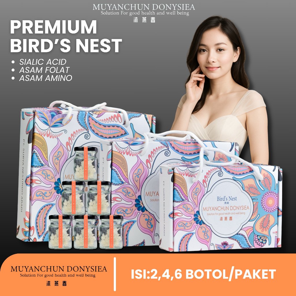 

Sarang Burung Walet Asli – Siap Masak, Cerahkan Kulit & Regenerasi Sel | Paket Hampers Cantik