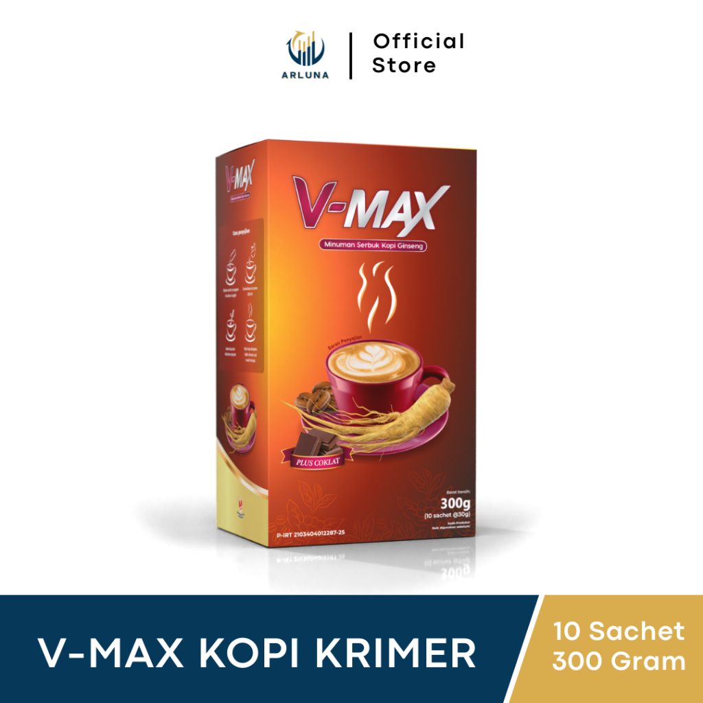 

Kopi V-Max – Minuman Kopi Khusus Wanita dengan Ginseng & Cokelat