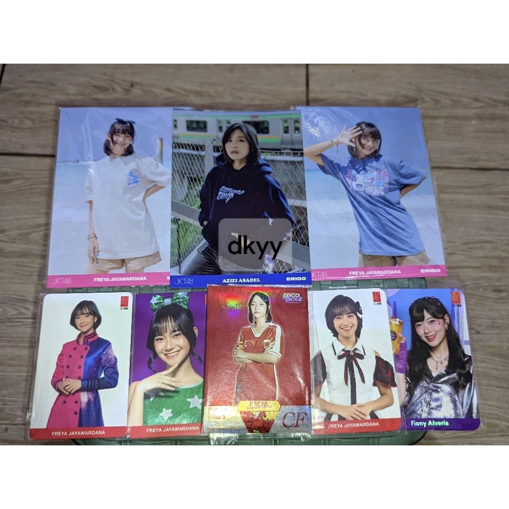 Photocard/Photopack Freya Zee Erigo JKT48 Official