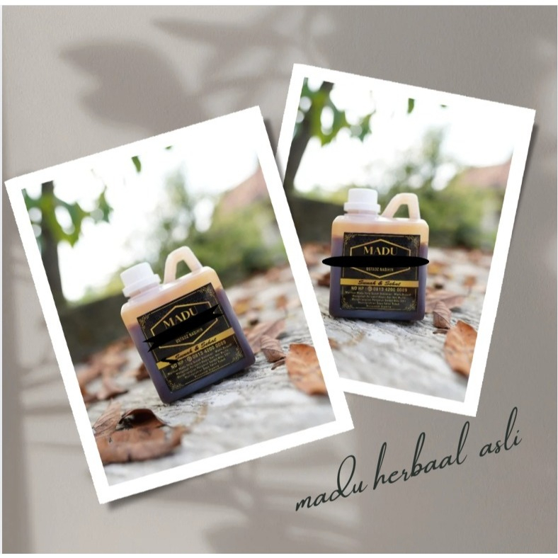 

MADU HITAM herbal 550gr/Madu obat / Maduherbal Hitam