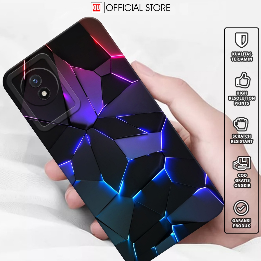 [ AM11 ]  Premium Case For VIVO Y02 Y02A Y02T - Casing Hp VIVO Y02 Y02A Y02T - Softcase Hp VIVO Y02 