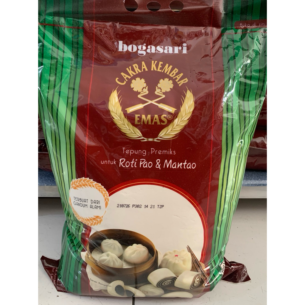 

Cakra emas roti pao & mantao 5kg