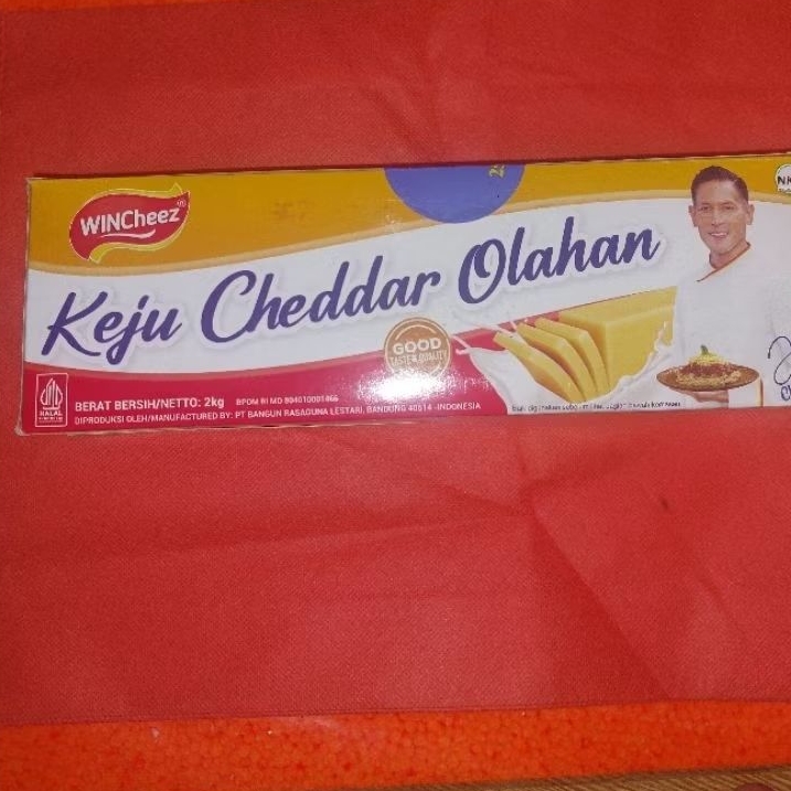 

Keju WinCheez Cheddar 250g