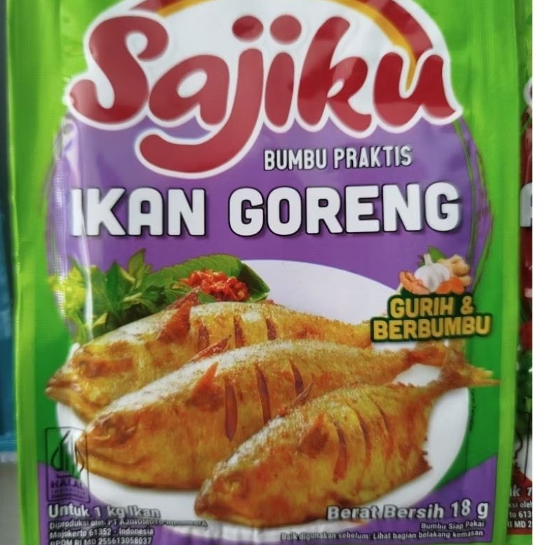 

sajiku bumbu ikan goreng ( 2 sachet)