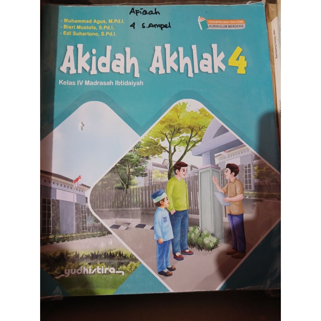 BUKU PAKET AKIDAH AKHLAK KELAS 4 YUDHISTIRA KUMER BEKAS