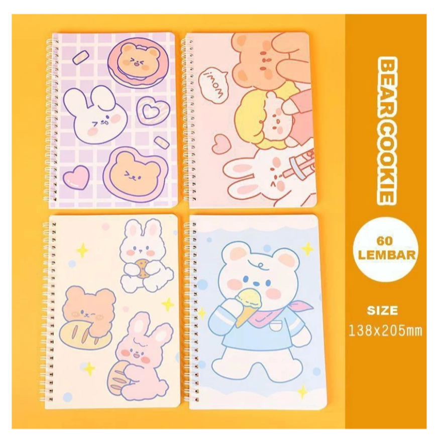 

Notebook Mini A5/A7 Buku Tulis Sekolah 60/80 Lembar