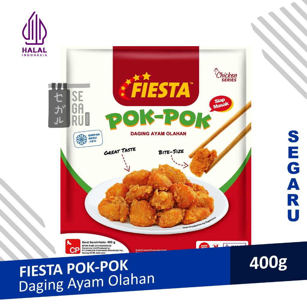 

FIESTA Pok Pok | Chicken Popcorn 400 gram