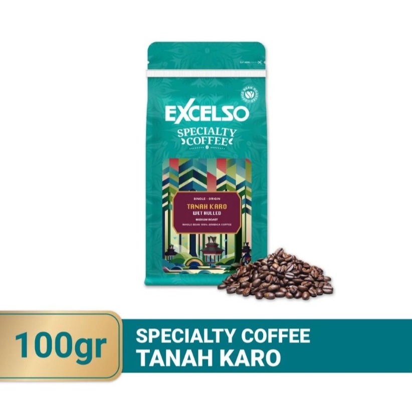 

Excelso Specialty Coffee Tanah Karo Beans 100gr
