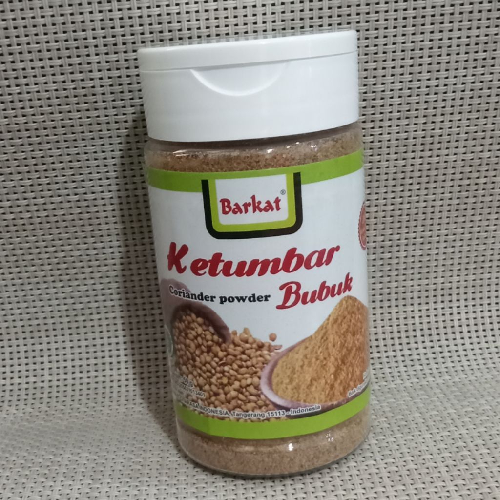 

Bumbu KETUMBAR Bubuk Botol 50 gr BARKAT Padang Asli Khas Minang