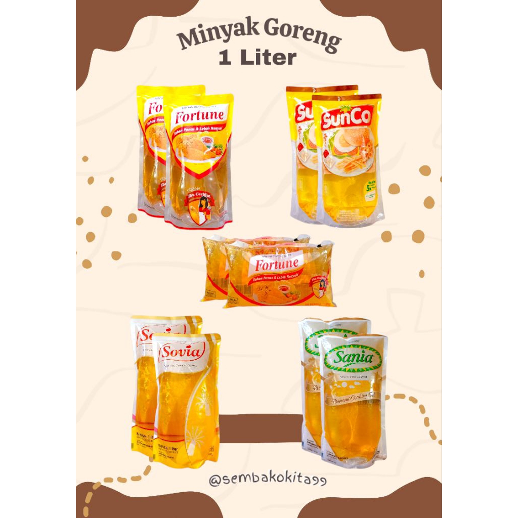 

Minyak Goreng Sawit FORTUNE Refill 1 Liter JATIM