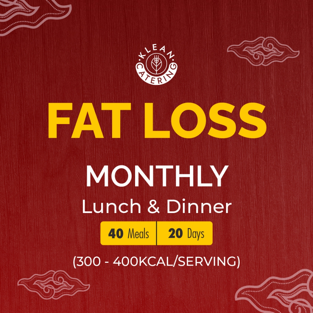 

Klean Fat Loss Diet Catering Sehat - Monthly L & D (40 Meals/20 Days)