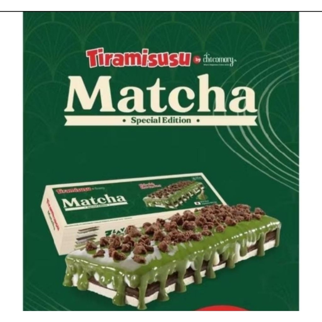 

(PO setiap Rabu) Tiramisusu Matcha (instan/sameday depok)