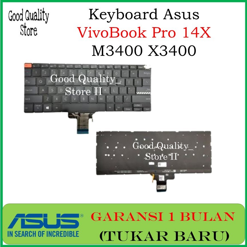 Keyboard Asus VivoBook Pro 14X M3400 X3400 M3401QA M3401C K3400PA OLED