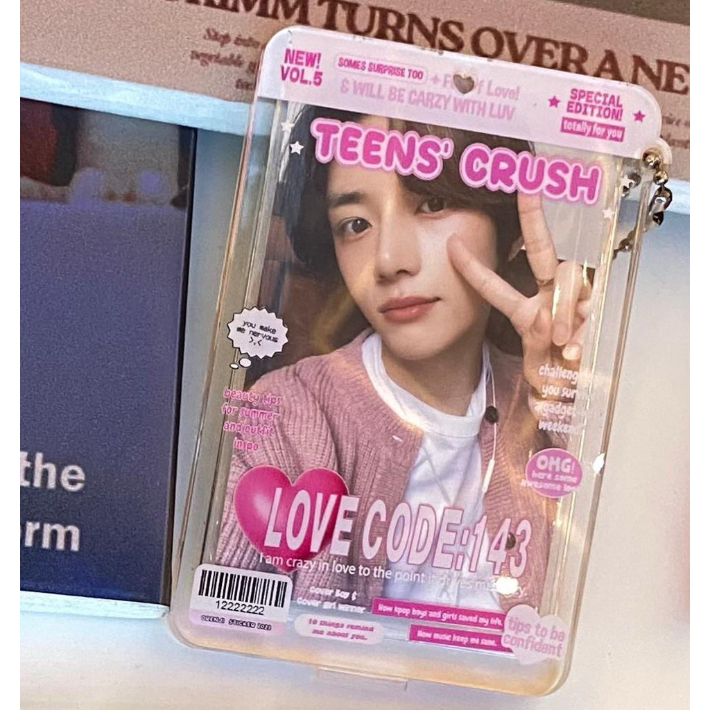 (BOOKED) photocard beomgyu season of youth pudding txt