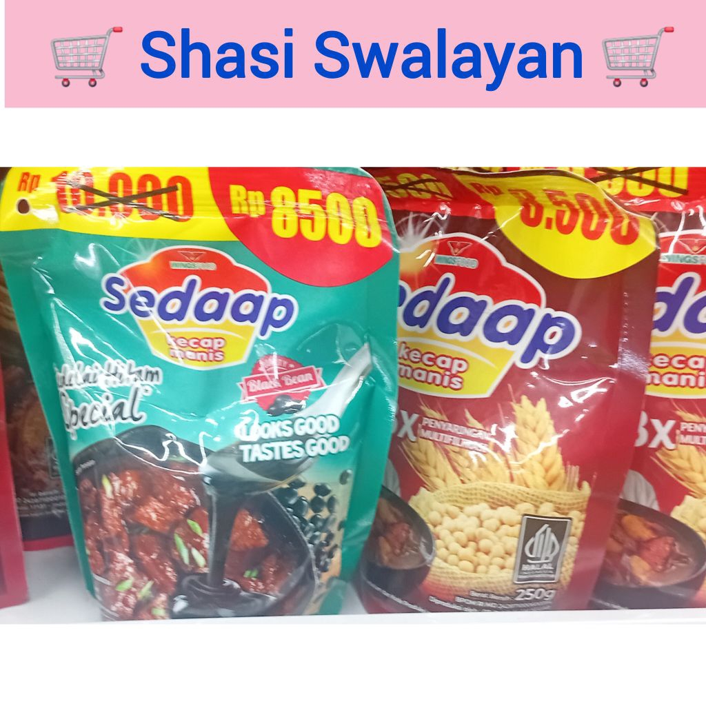 

SEDAAP Kecap Manis / Spesial Pouch 250 Gram