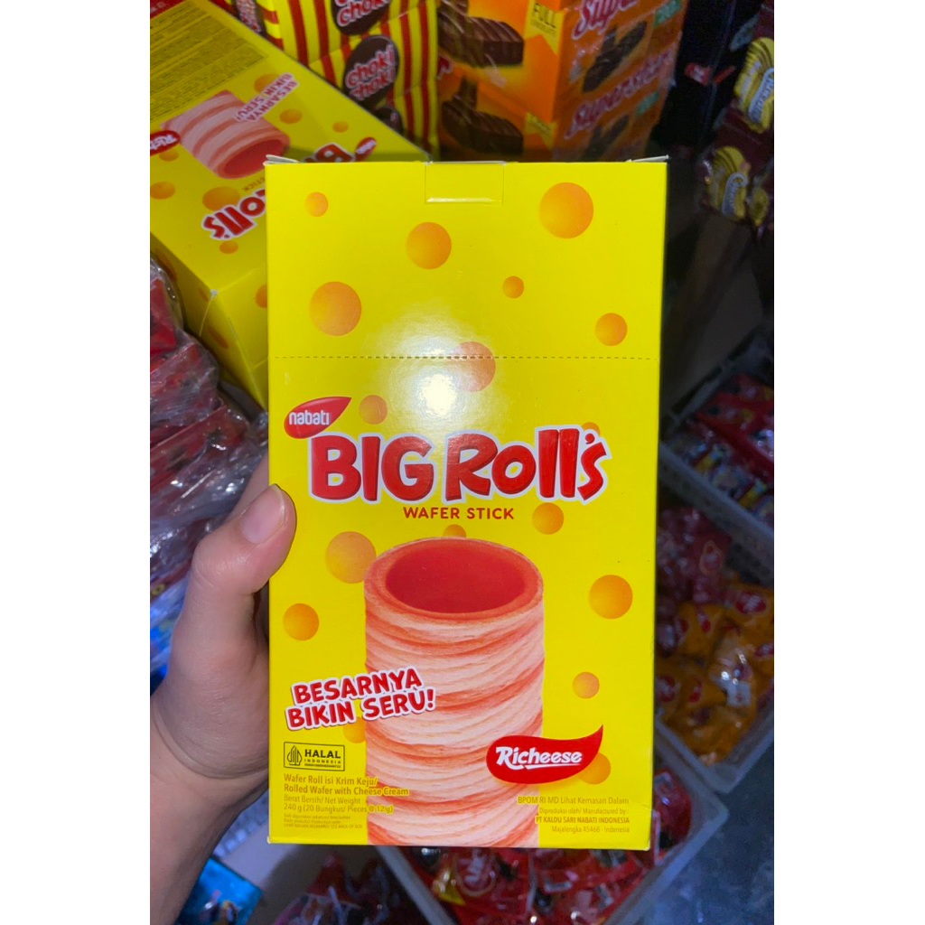

Nabati Big Rolls Wafer Stick 240g