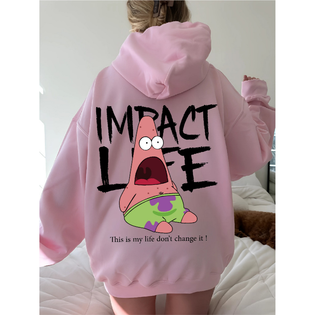 FENJACK Hoodie Jumper IMPACT LIFE  (Sablon) M -XXL (Pria & Wanita)