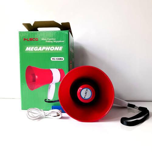 MEGAPHONE TOA KECIL FLECO MULTIFUNGSI 130RU TOA FLECO- TOA SUPER MURAH