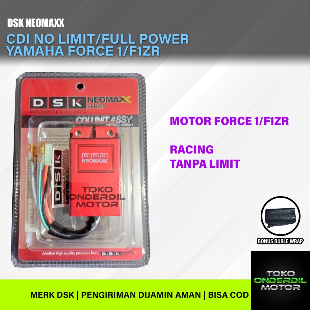 DSK NEOMAXX CDI RACING FORCE 1 F1ZR NO LIMIT | CDI TANPA LIMIT FULL POWER - CDI F1ZR DSK