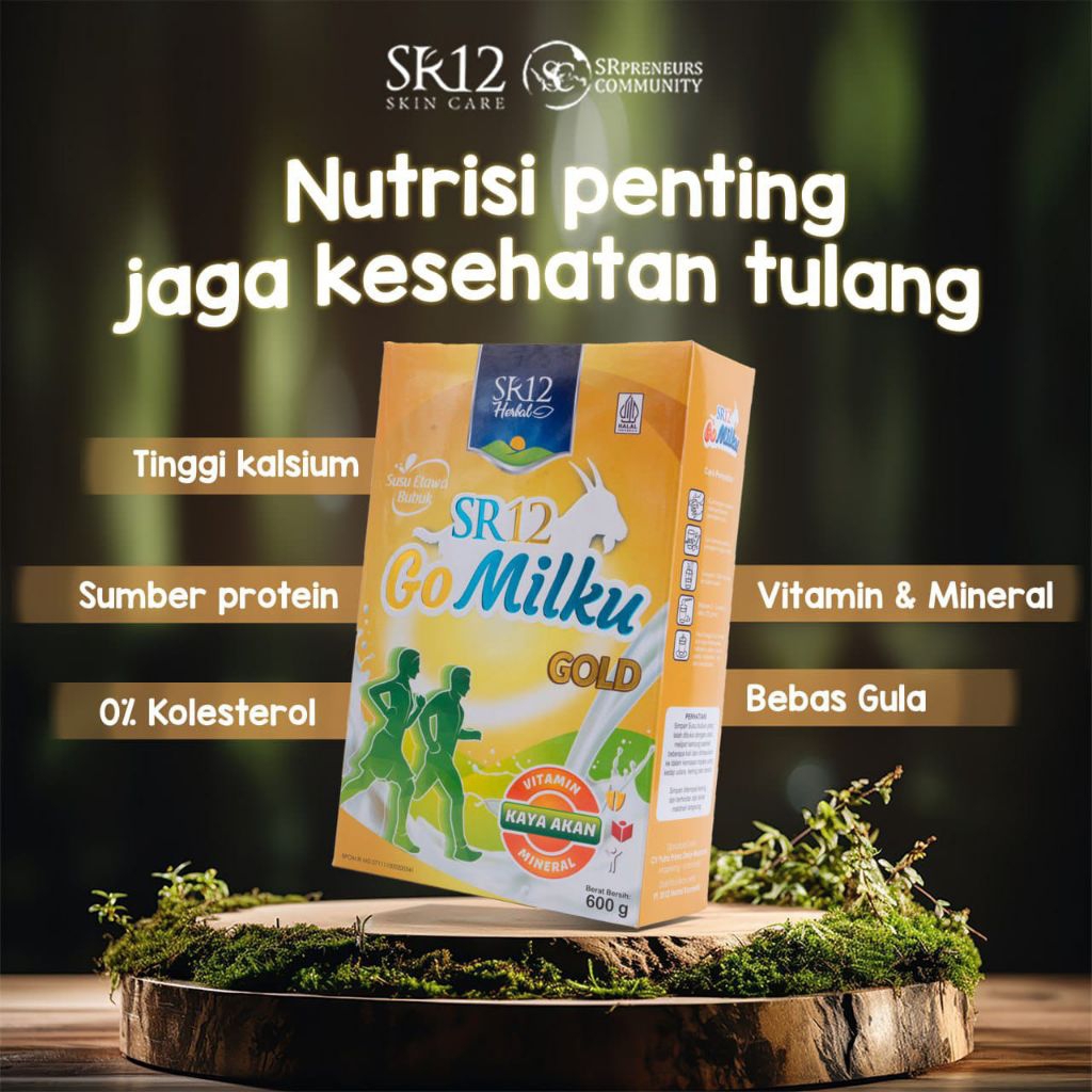 

GO MILKU SR12 HALAL BPOM 200GR dan 600GR