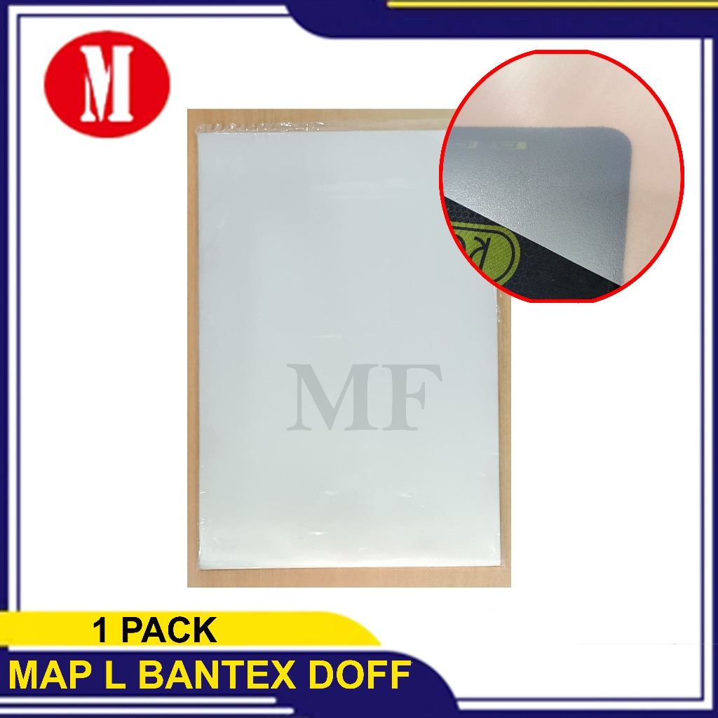 

Bantex Map L Plastik Bening Folio 1 Pack isi 12 pcs