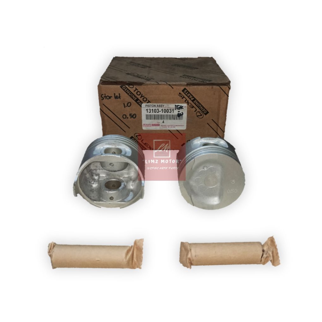 Engine Piston Set-Seher Set Toyota Starlet 1.0 Oversize 0.50