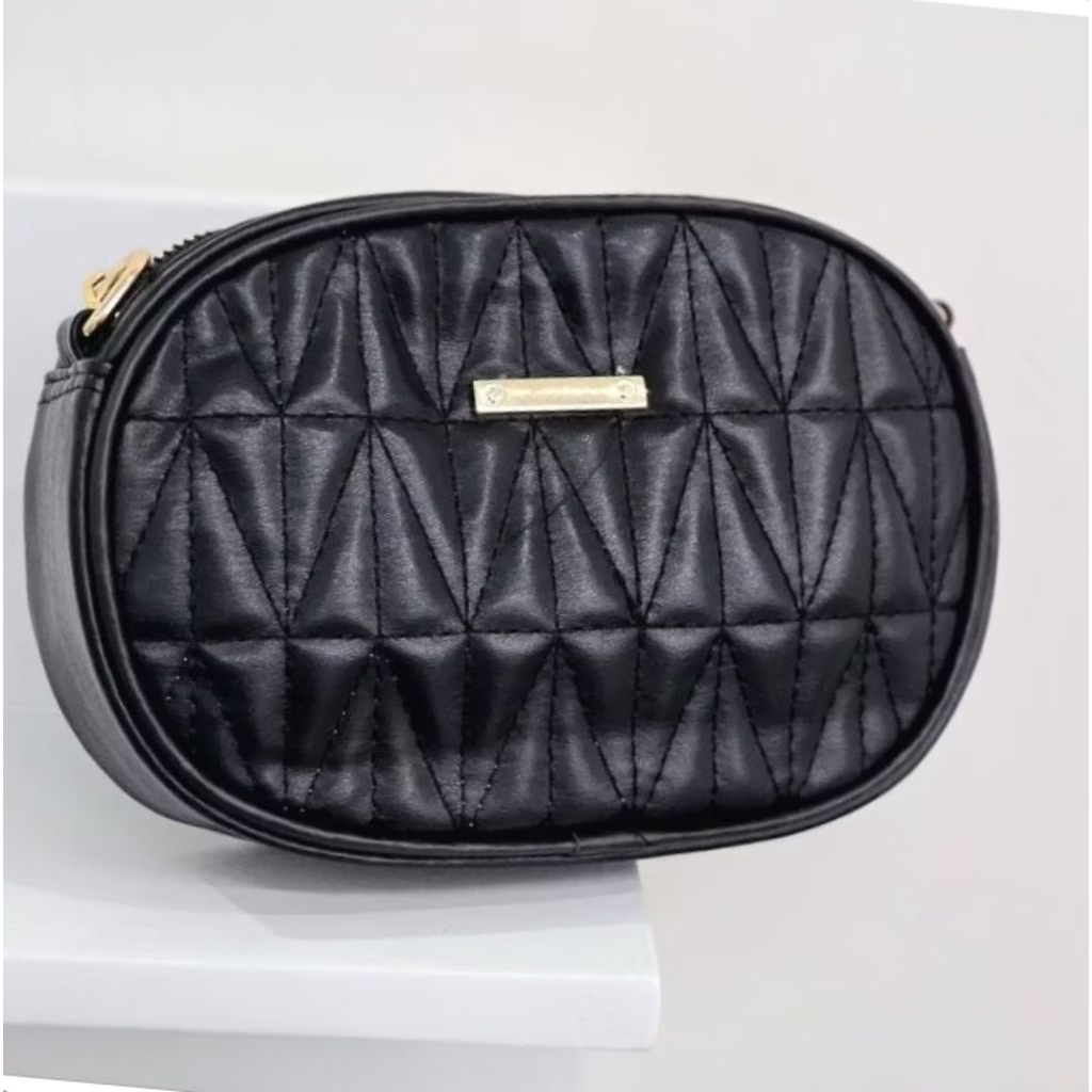 Tas Oval Bordir Tas Wanita Tas selempang wanita