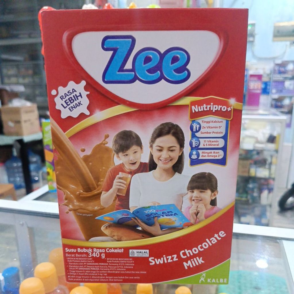

Susu Zee Swizz Chocolate 340gr
