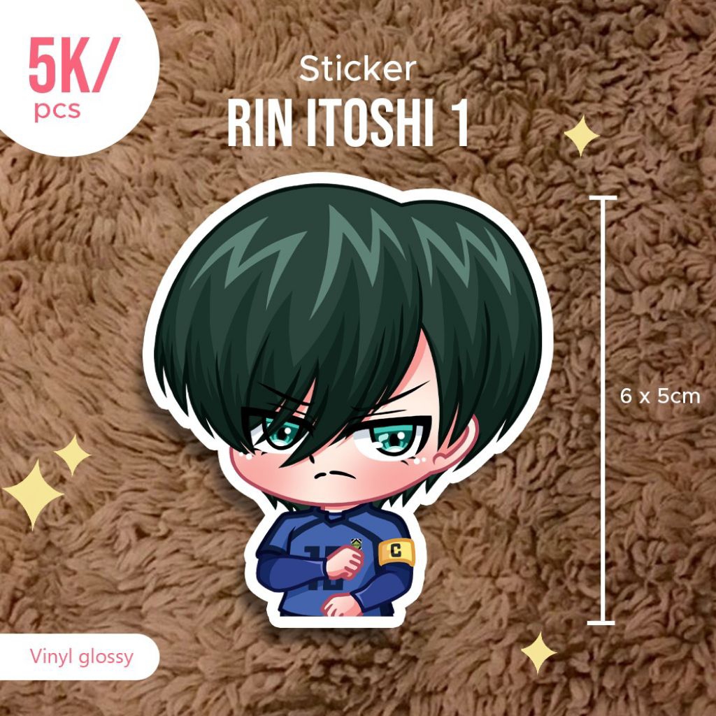 

Stiker rin itoshi anime blue lock anti air