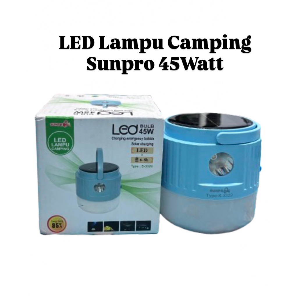Lampu Emergency Sunpro S-3329 45Watt/Jual Lampu Camping Murah