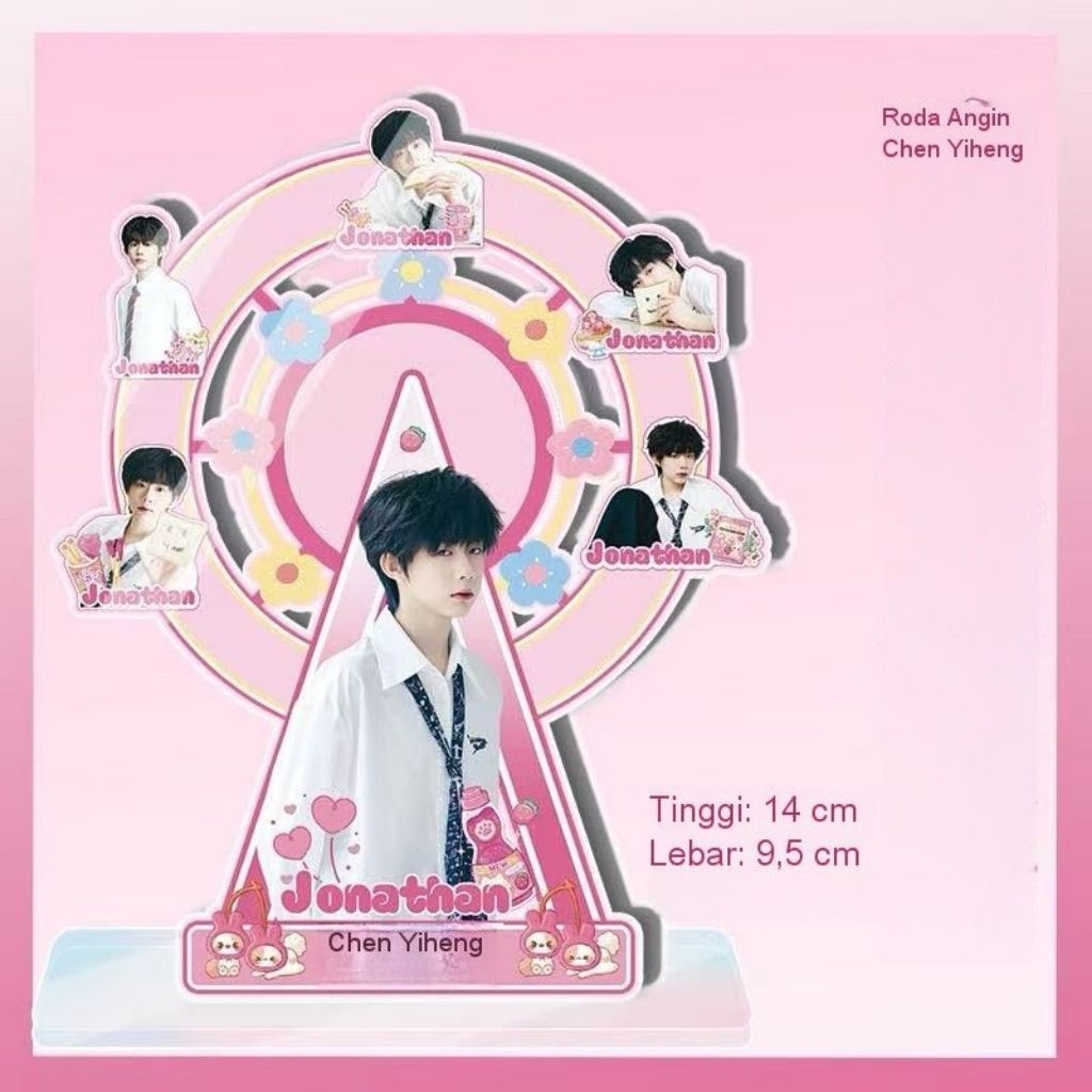 Terbaru Akrilik Putar Versi Yiheng jonathan TF Family generasi ke 4