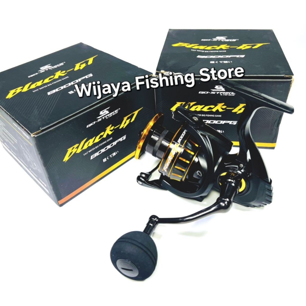 Reel Pancing Go Strike Versus Black GT 8000 PG POWER HANDLE