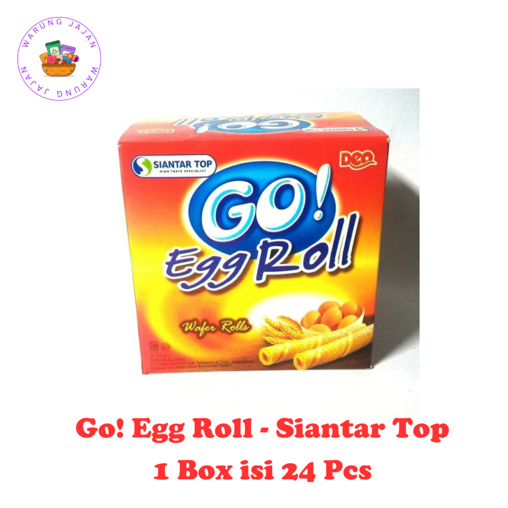 

Go! Egg Roll Siantar Top - 1 Box isi 24 Pcs
