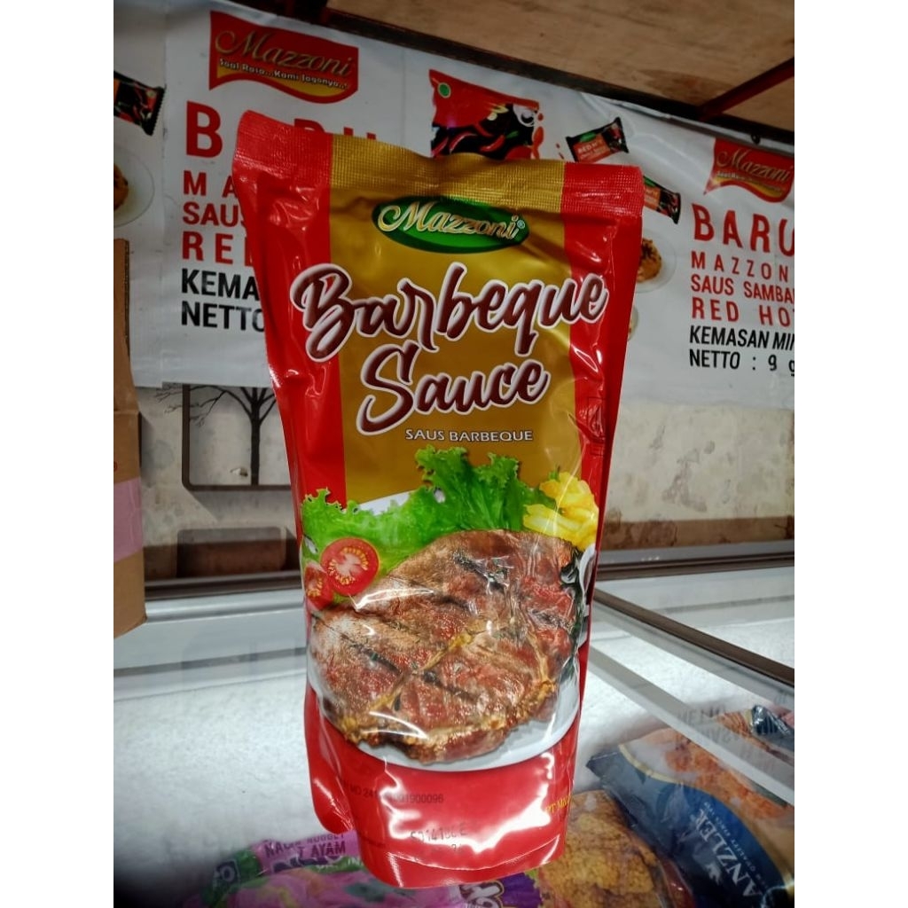 

Mazzoni Saus Barbeque 1kg/Saus Barbeque 1kg/Saus Gurih Manis