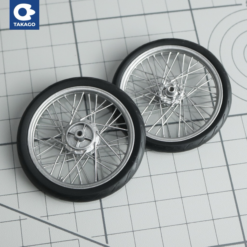 Roda Set Miniatur Motor & Diecast 1/12 By Motoblazter