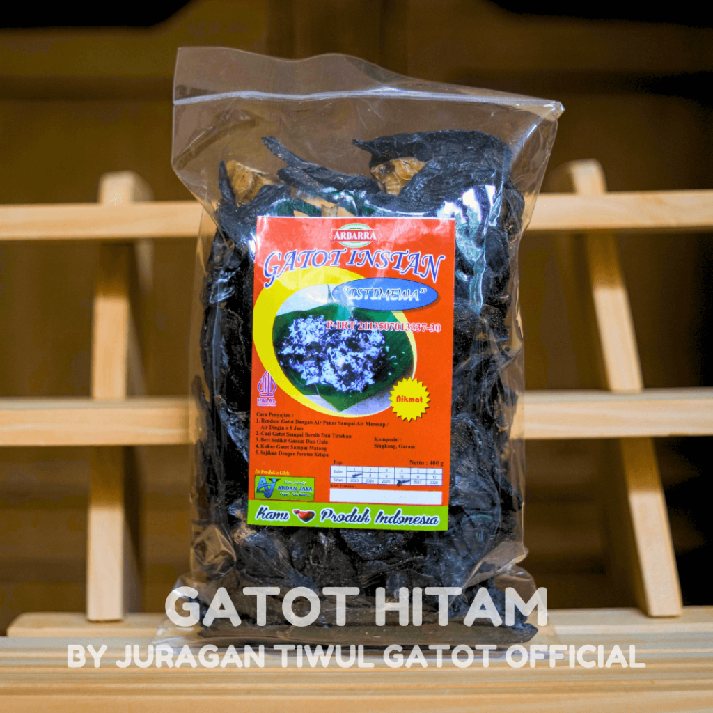 

Gatot Singkong Hitam