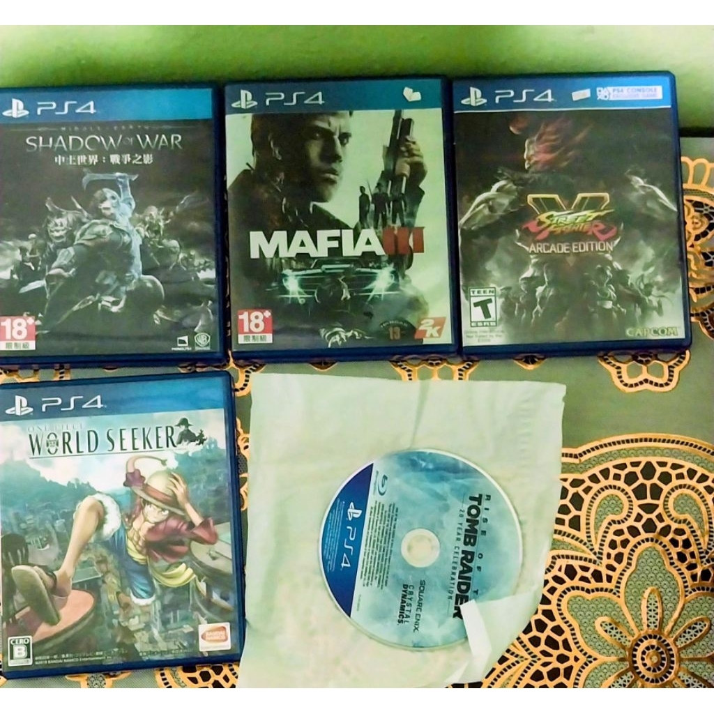 kaset ps 4 borongan murah 5 game