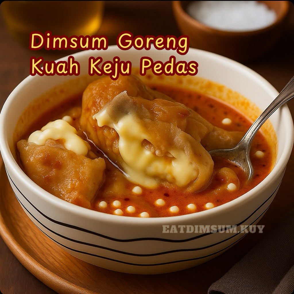 

DIMSUM GORENG KUAH KEJU PEDAS by Eatdimsum.kuy