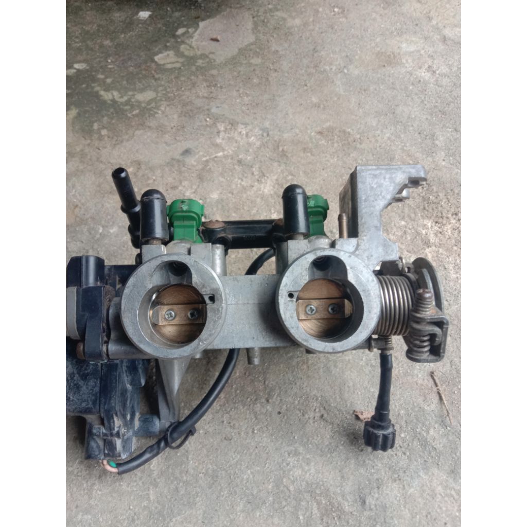 throtole body ninja250fi old original copotan pulset injektor sensor tps