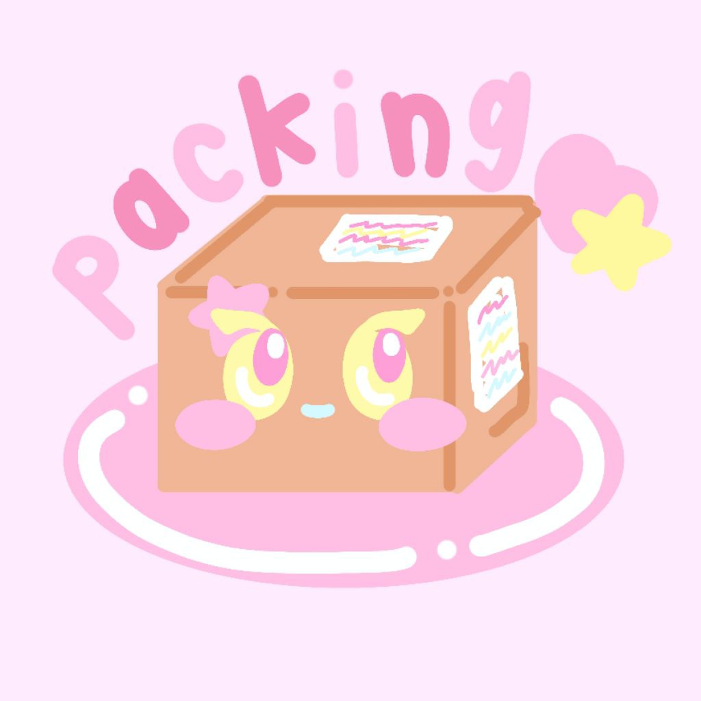 

❤︎ extra packing ^___^
