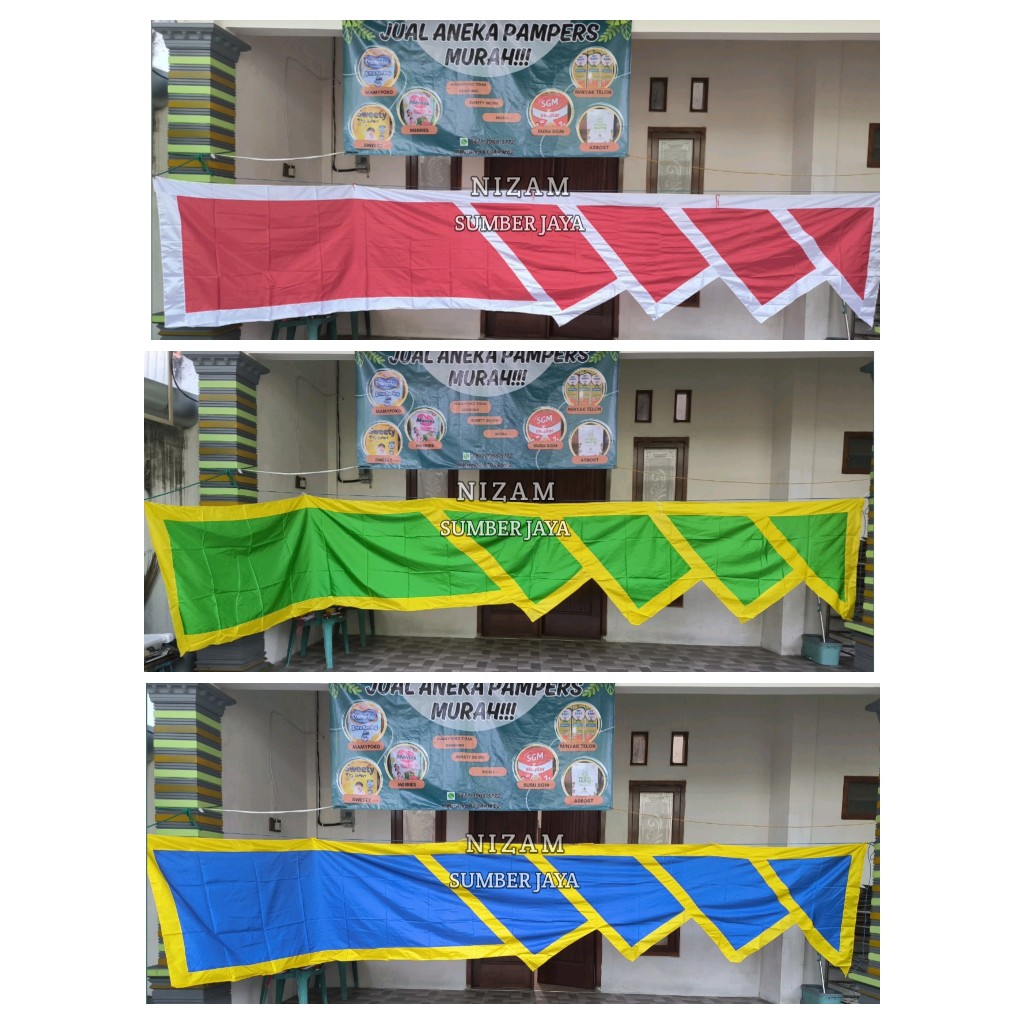 Bendera Umbul - Umbul Plat 5 Meter