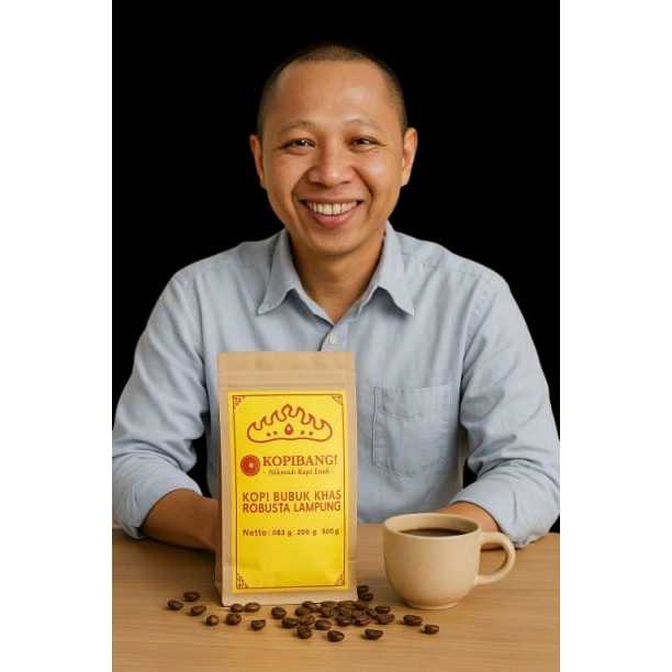 

BUBUK KOPI ROBUSTA KOPI BUBUK KHAS LAMPUNG 200 GRAM