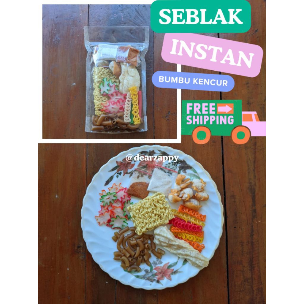

Seblak Instan Bumbu Kencur Murah Pedas Gurih